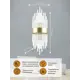 Настенный светильник Arte perfetto luce 43-2b-140-a1-gd цвет жёлтый/золотой