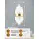 Настенный светильник Arte perfetto luce 43-2b-180-a1-gd цвет жёлтый/золотой