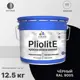 Краска-эмаль фасадная Malare Pliolite всесезонная быстросохнущая цвет RAL 9005 черный матовая 12.5 кг