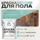 Краска для пола Malare Prof_крпол_40 износостойкая быстросохнущая полуглянцевая цвет бирюзовая катунь 1 кг