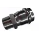Муфта комбинированная Zeissler 3/4"x28 мм НР-ВПр нержавеющая сталь