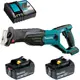 Пила сабельная аккумуляторная Makita LXT DJR181RF2, 18 В Li-Ion 2x3 Ач