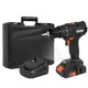 Дрель-шуруповерт аккумуляторная FERM CDM1168, 20 В Li-ion 1x2 Ач