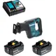 Пила сабельная аккумуляторная Makita LXT DJR188RG2, 18 В Li-Ion 2x6 Ач