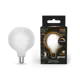 Лампа светодиодная GAUSS Filament 187202110-D E27 175-265 В 10 Вт шар большой матовая 1070 Лм теплый белый свет