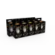 Набор ламп светодиодных 10 шт GAUSS Filament 105202109-D E27 175-265 В 9 Вт шар малый матовая 590 Лм теплый белый свет, 10 шт