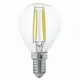 Лампа светодиодная EGLO 11499 LM_LED_E14 E14 220 В 4 Вт круг прозрачная 350 Лм теплый белый свет