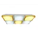 Светильник настенно-потолочный светодиодный SELENA Z013 Led light 24 м² теплый белый свет цвет разноцветный