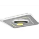 Светильник настенно-потолочный светодиодный SELENA H034 Led light 40 м² теплый белый свет цвет белый