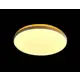 Светильник настенно-потолочный светодиодный Мелодия света Round wall M1029 8 м² регулируемый цвет света жёлтый