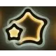 Светильник настенно-потолочный Мелодия света Led light 20 м² регулируемый белый свет цвет бесцветный прозрачный