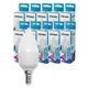Набор ламп светодиодных Космос LED10.5wCNE1445_10 E14 175-265 В 10.50 Вт свеча матовая 860 Лм нейтральный белый свет 10 шт