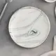 Блюдо сервировочное Доляна Мрамор 15x2x15 см керамика цвет серый
