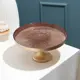 Блюдо сервировочное Akcam Victoria Marrone 21x11x21 см стекло цвет золотистый