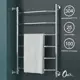 Полотенцесушитель водяной лестница Onix Orion Left 50x80 см 1/2" нержавеющая сталь цвет хром