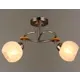 Люстра потолочная Селена P6001/2__(4) 2 лампы 8 м² цвет хром