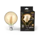 Лампа светодиодная GAUSS Filament 158802010-D E27 175-265 В 10 Вт шар большой золотистая 820 Лм теплый белый свет