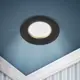 Светильник точечный встраиваемый Эра Б0061097 2 м² под отверстие 7 см цвет черное золото