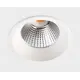 Светильник точечный встраиваемый светодиодный Italline It08-8036 white 4000k 8 м² под отверстие 75 мм цвет белый