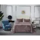 Покрывало Sofi de Marko Патрисия 160x220 см бархат цвет розовый