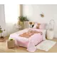 Покрывало Sofi de Marko Sunny day 160x220 см велюр цвет розовый