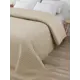 Покрывало Romance вышивка 126497, 160x220 см, велюр, цвет капучино