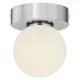 Светильник настенно-потолочный Arte Lamp 1 лампа цвет серебряный