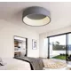 Светильник потолочный MODERLI Piero 10 м² нейтральный белый свет цвет серый