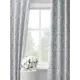 Комплект штор на шторной ленте Decoracion Изящные лютики 145x275 см цвет светло-серый темно-зеленый сиреневый