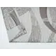 Штора на шторной ленте Круги 200x260 см цвет кофейный