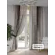 Комплект штор на шторной ленте AT Home Танимикра 150x240 см цвет бежевый; коричневый