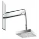 Лейка для верхнего душа Grohe 00000065002 квадрат цвет хром