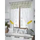 Штора на шторной ленте для кухни Helga Раминет 180x150 см цвет белый