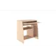 Компьютерный стол Mebelson CK-008.0739 75x76x50 см ЛДСП цвет дуб