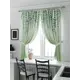 Штора на шторной ленте для кухни Helga Феранвирс 150x180 см цвет белый