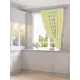 Штора на шторной ленте блэкаут для кухни Helga Вартикс 150x180 см цвет белый