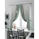 Штора на шторной ленте для кухни Helga Лиримерс 150x180 см цвет бежевый