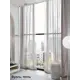 Тюль на ленте Helga Сиприон вуаль 150x290 см цвет серый HH123502