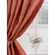 Штора на шторной ленте Terracotta 150x270 см цвет терракотовый
