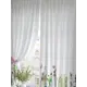Штора на шторной ленте для кухни Helga Риколос 180x150 см цвет белый
