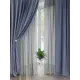 Комплект штор на ленте Helga Лингрони блэкаут 150x260 см цвет синий HH526039
