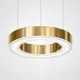 Люстра потолочная IMPERIUMLOFT 177930-22 Light Ring Horizontal 1 лампа 12 м² цвет золото