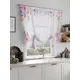 Тюль на ленте Helga Флоксис вуаль 150x150 см цвет белый HH518026
