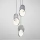 Люстра потолочная IMPERIUMLOFT 145872-26 ECLIPSE PENDANT LIGHT by broom 1 лампа 10 м² цвет серебро