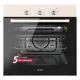 Электрический встраиваемый духовой шкаф Simfer B6en58100 59.5x59.5x56.5 см цвет бронза