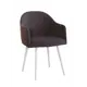 Стул Alderson Токио 50x80x52 см фанера цвет коричневый/белый