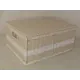 Корзина Storidea 23x15x31 см бумага цвет бежевый