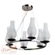 Люстра потолочная ARTE LAMP A6801SP-6BR A6801SP-6BR 6 ламп 14 м² цвет коричневый