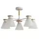 Люстра потолочная Arte Lamp 5 ламп 15 м² цвет белый