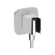Шланговое подключение Hansgrohe Fixfit Q 26887000 с держателем для душа цвет хром